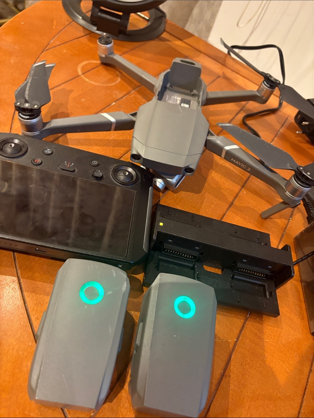 DJI Mavic 2 Pro Fly More Combo Damage Parts Repair Crash - AS IS